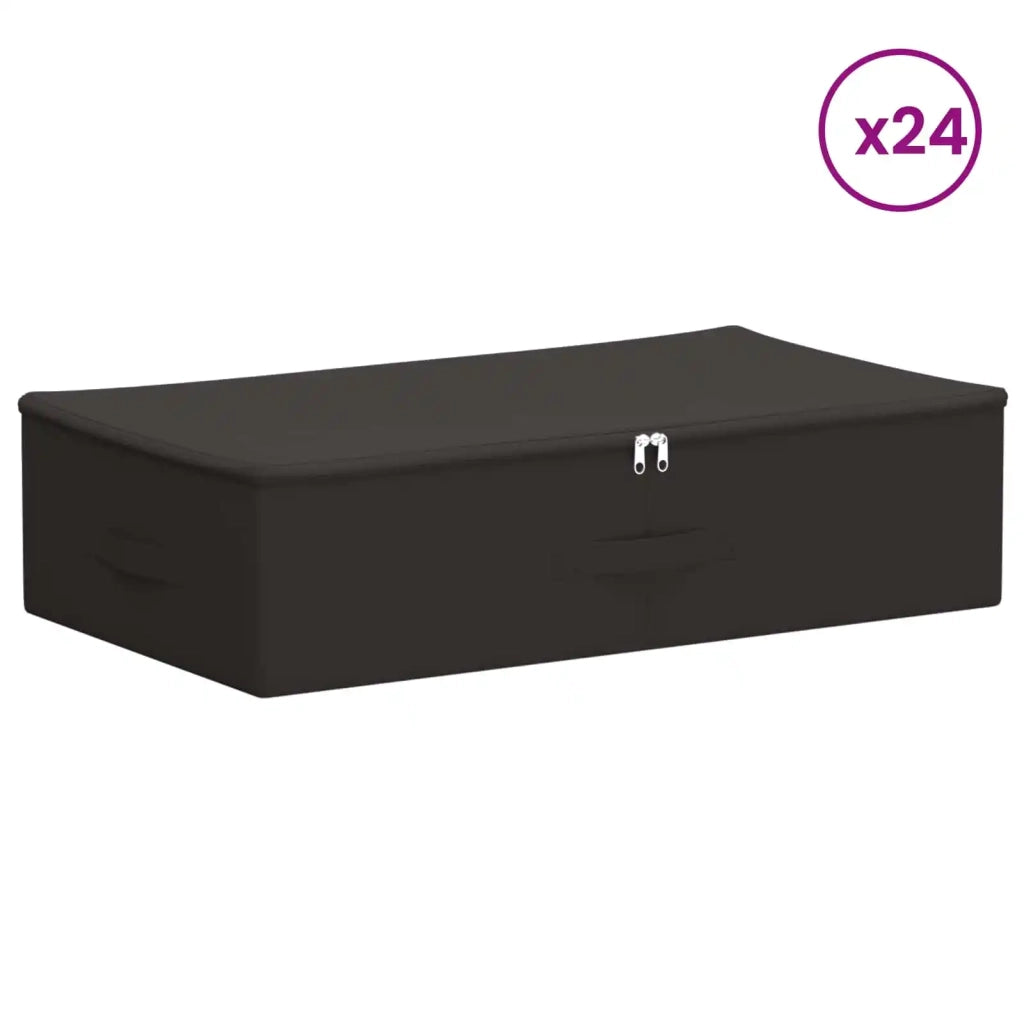 Scatola di Stoccaggio 24 pz Tessuto non tessuto 70 x 40 x 18 cm 42024591