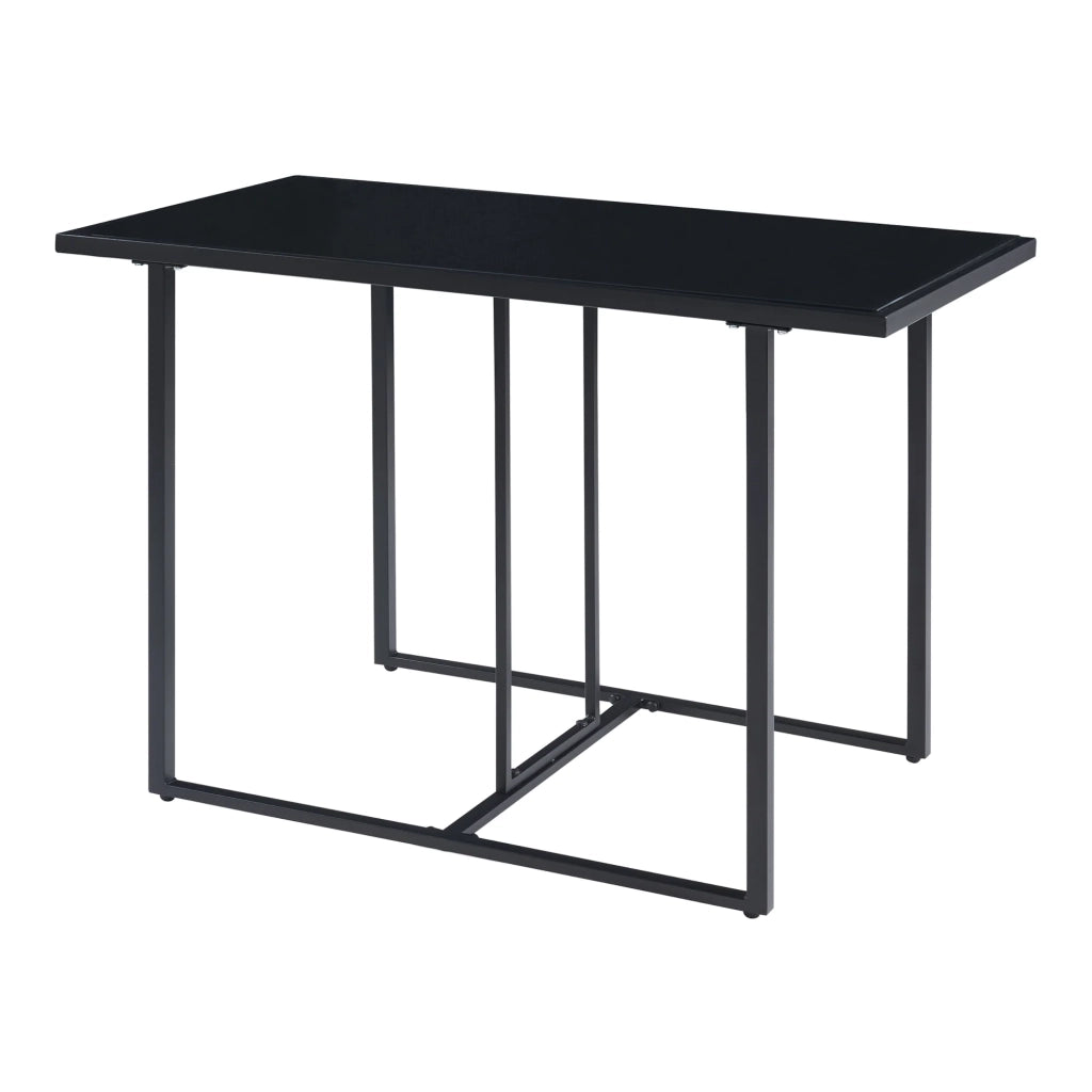 Set di mobili da giardino da 3 pezzi nero marrone grigio 03_0009414
