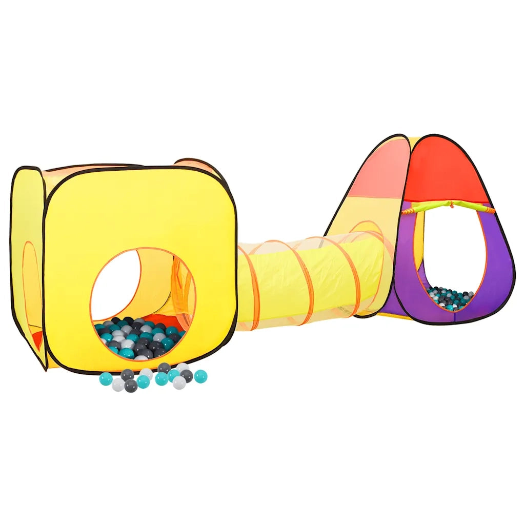 Tenda da Gioco per Bambini-Tenda Giocattolo 250 Palline Multicolore 255x80x100cm 153015