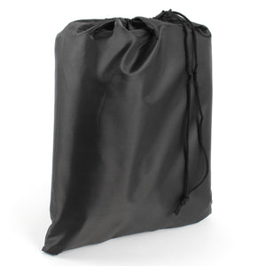 Toboli Telo copri barbecue 132x66x109cm in PVC impermeabile, nero, uso universale, lavabile