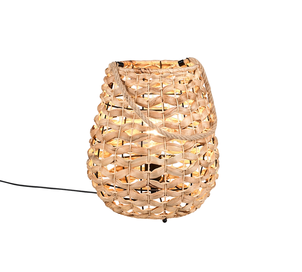 Lampada da tavolo appendibile, giacinto d'acqua, D 30 cm, Jean