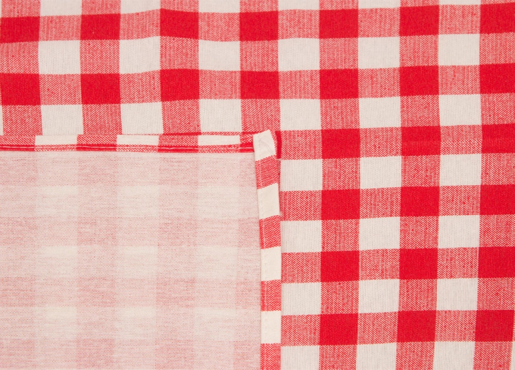 Tovaglia Cucina Copritavolo 100% Cotone Made Italy Disegno Rustica Quadretti RP - 140x240 - Rustica