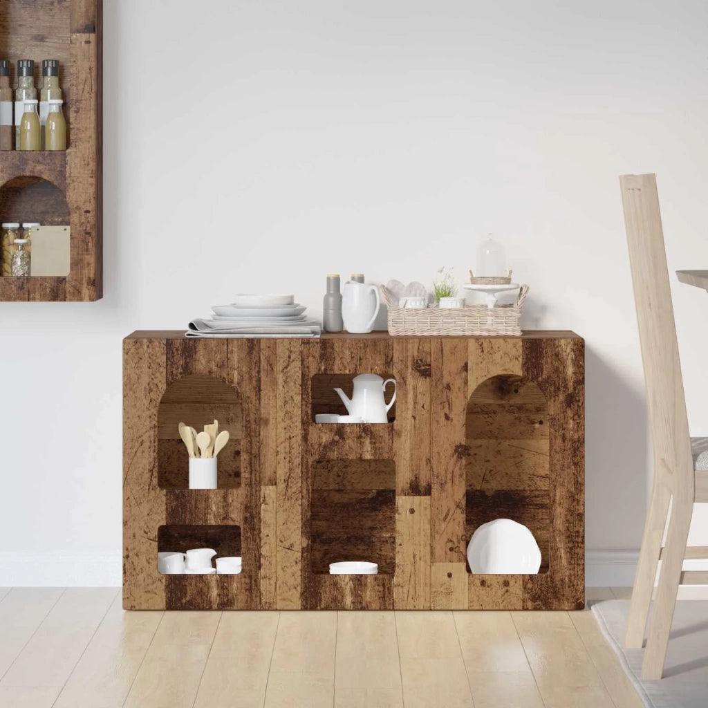Credenza Legno vecchio 100 x 35 x 59 cm Legno multistrato 891352