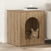 Casa per Gatti Rovere Artigianale 53 x 52 x 62 cm