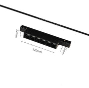 Lampada a Griglia LED Luce Naturale 4200k Magnetica 48V DC 6W per Binario ad  Incasso (GS-6)