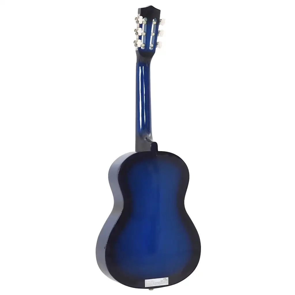 Set Chitarra Classica per Principianti Blu 8 pz 1/2 34"