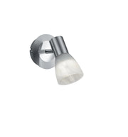 Faretto da Interno a LED in Metallo Nickel Opaco