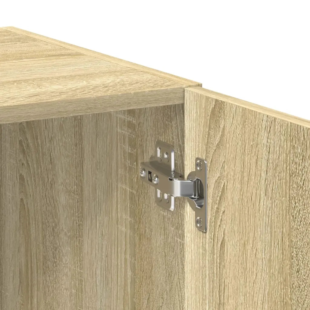vidaXL Credenza Rovere Sonoma 80x42,5x249 cm in Legno Multistrato