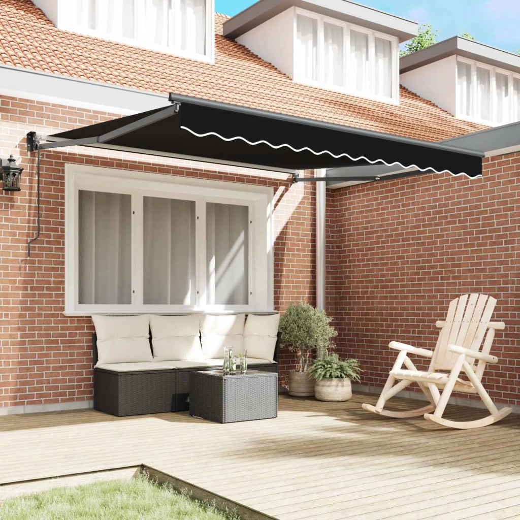 Tenda da Sole Nero 300 x 250 x 165 cm Poliestere 3330044