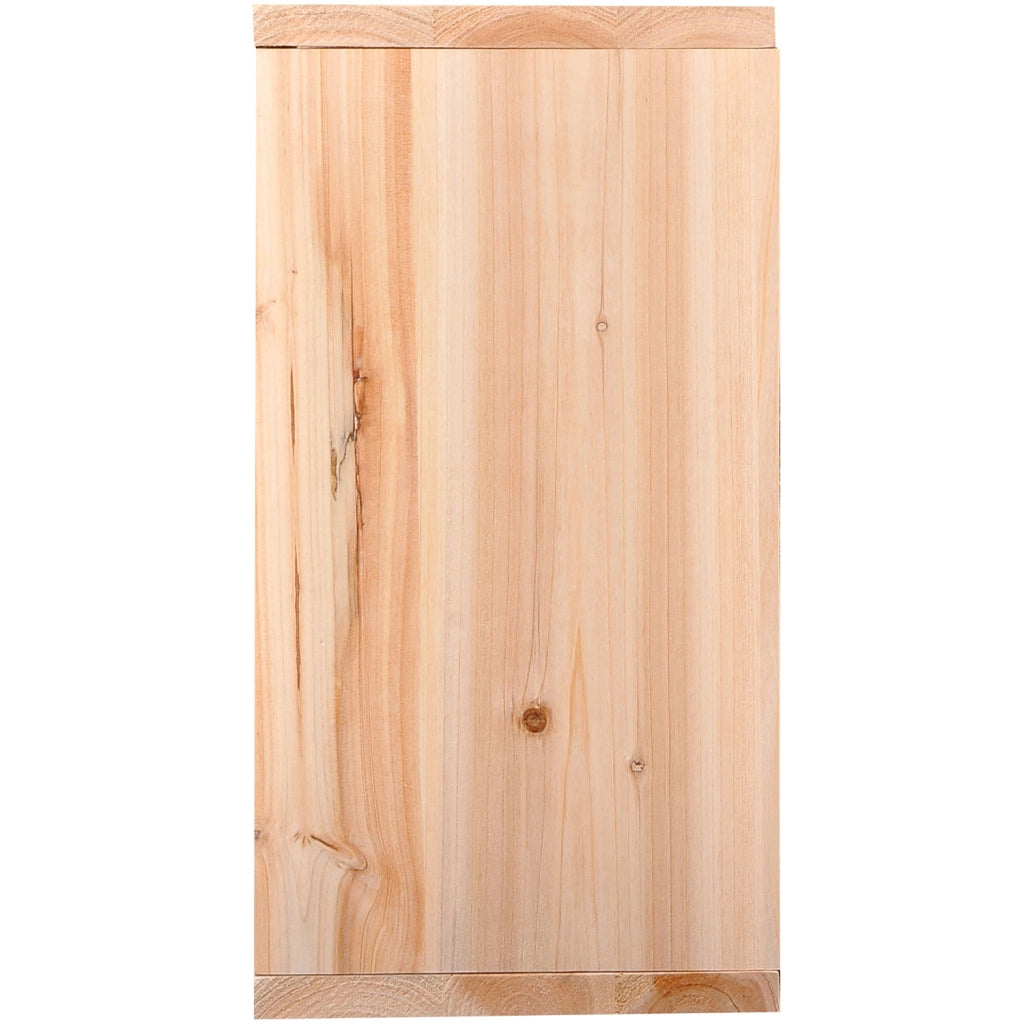 Mobiletto Portabottiglie per Vini e Liquori 24 Bottiglie ¨C Minimal ¨C Legno Naturale