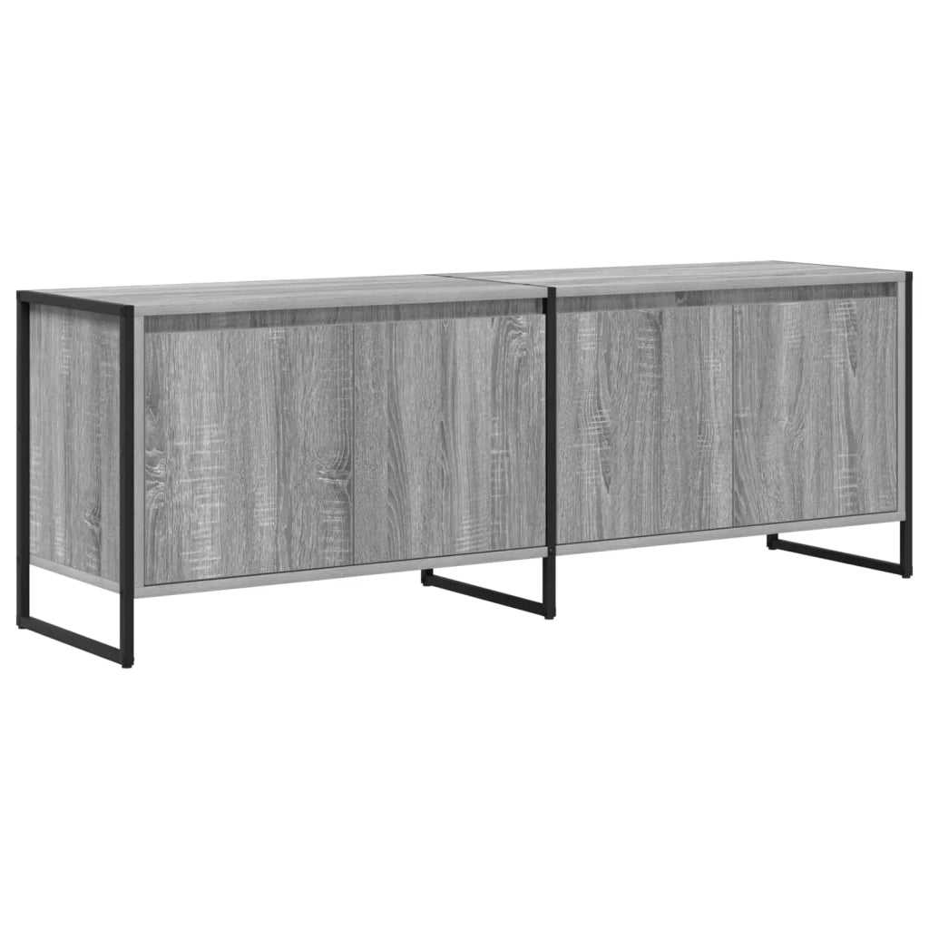 Mobile TV-Credenza TV-Console TV Grigio Sonoma 140 x 36 x 49.5 cm Legno multistrato