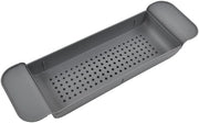 Bagno con presa antiscivolo telescopica - espandibile - impermeabile - realizzato in PP di alta qualità - multifunzionale - attacco per vasca da bagno