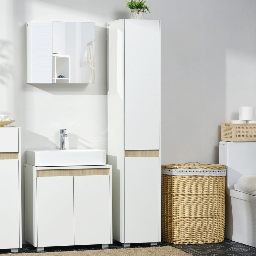 Colonna Bagno ¨C zephmum ¨C Bianco 30x33x165 cm
