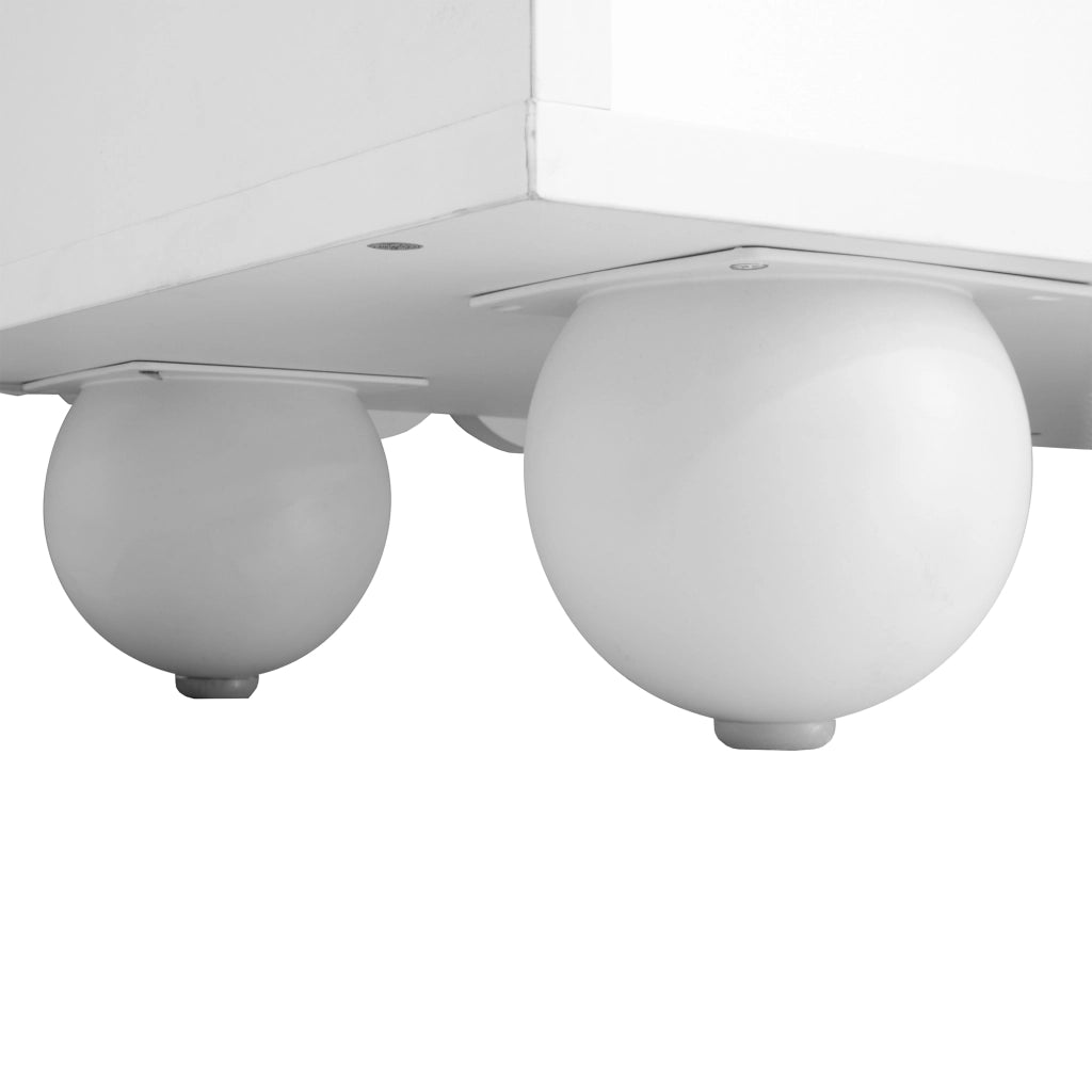 OKWISH Mobile TV con 2 Ante e 2 Cassetti, Design Minimalista, per Soggiorno, MDF e Pannelli di Particelle, 175 x 38 x 37 cm