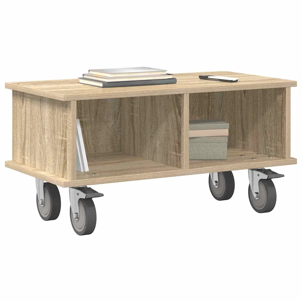 Supporto TV Rovere Sonoma 68,5 x 35 x 35 cm Legno multistrato 891042