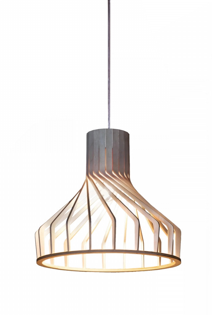 Lampada a sospensione Nowodvorski BIO legno Ø38 E27