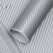 Sticker auto 3D in fibra di carbonio - acqua resistente - universale - 1,52m x 50cm - finitura lussuosa - copertura per veicoli