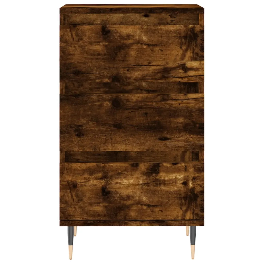Credenza | Madia | Buffet da pranzo | Armadio da pranzo Rovere Fumo 40x35x70 cm in Legno Multistrato