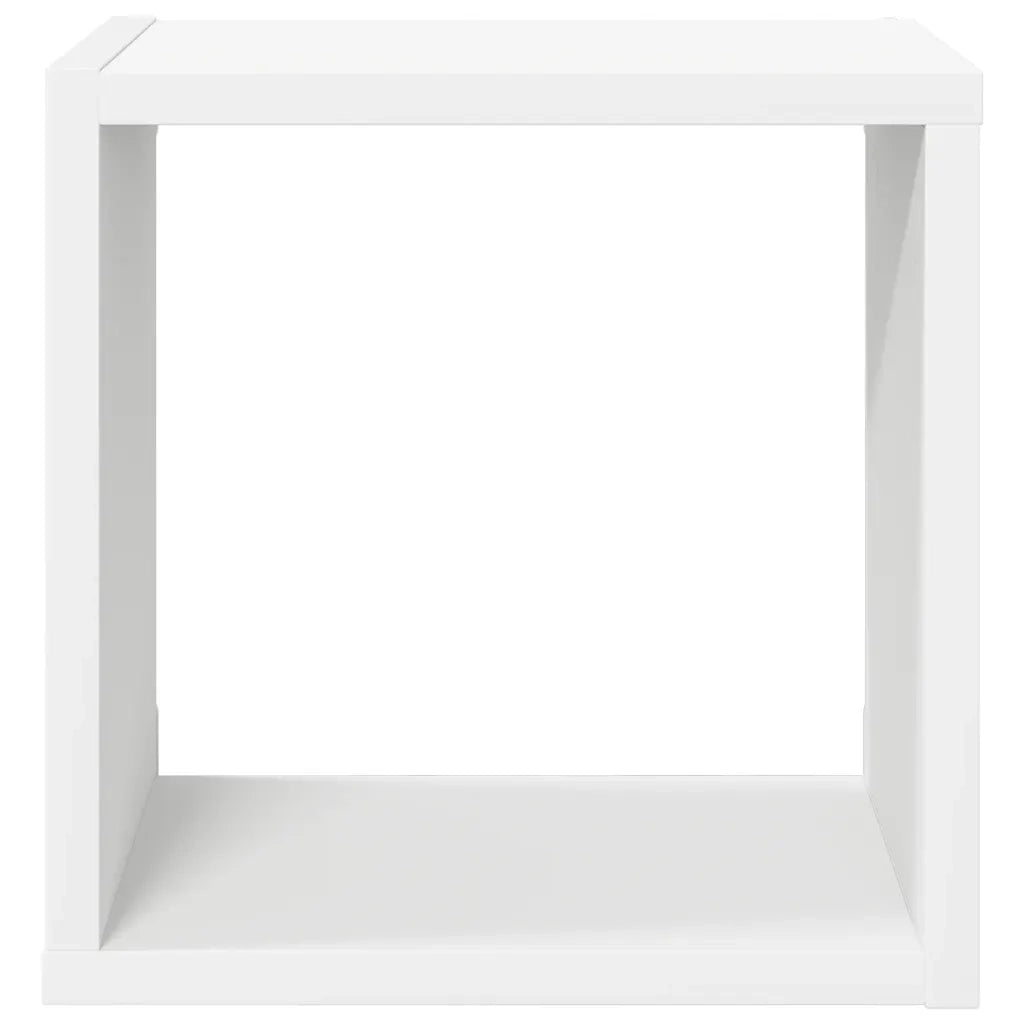 Mensole Parete a Cubo 6 pz Bianche 26x15x26 cm