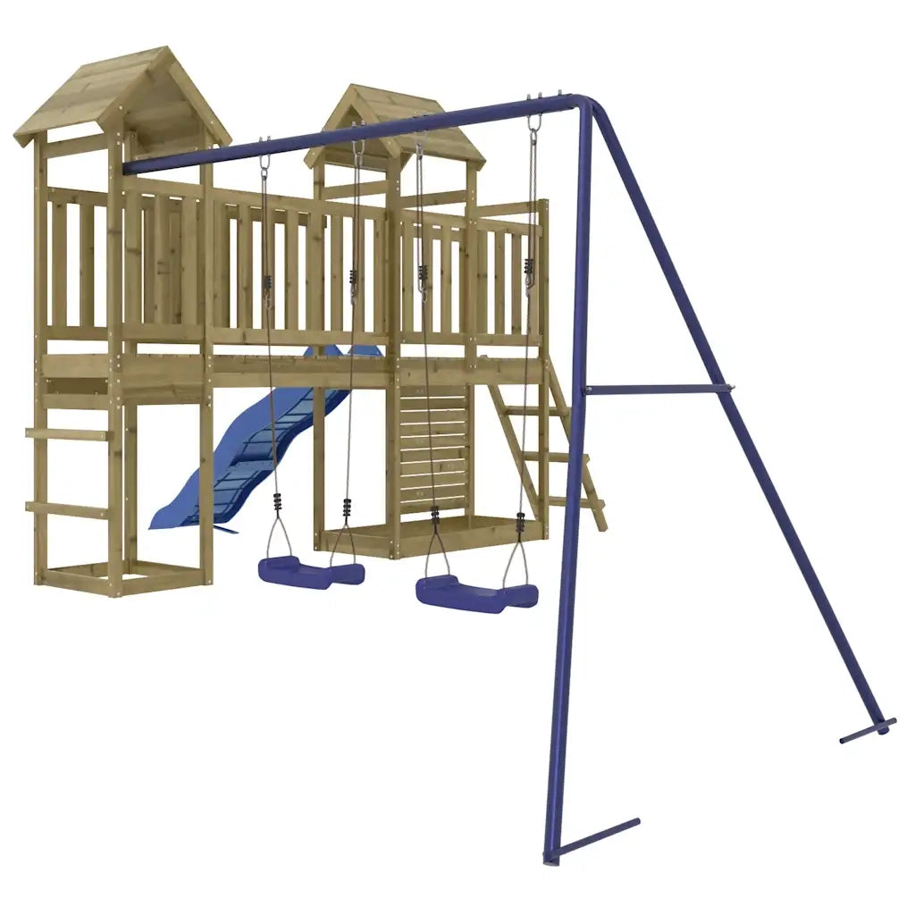 Set da Gioco da Esterno in Legno di Pino Impregnato 3155899