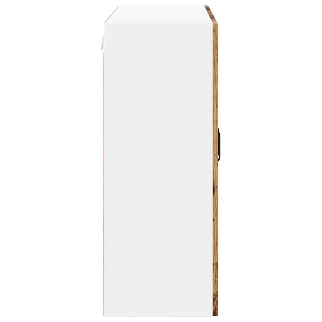 Armadietto a muro LUCCA Legno antico 80 x 31 x 80 cm