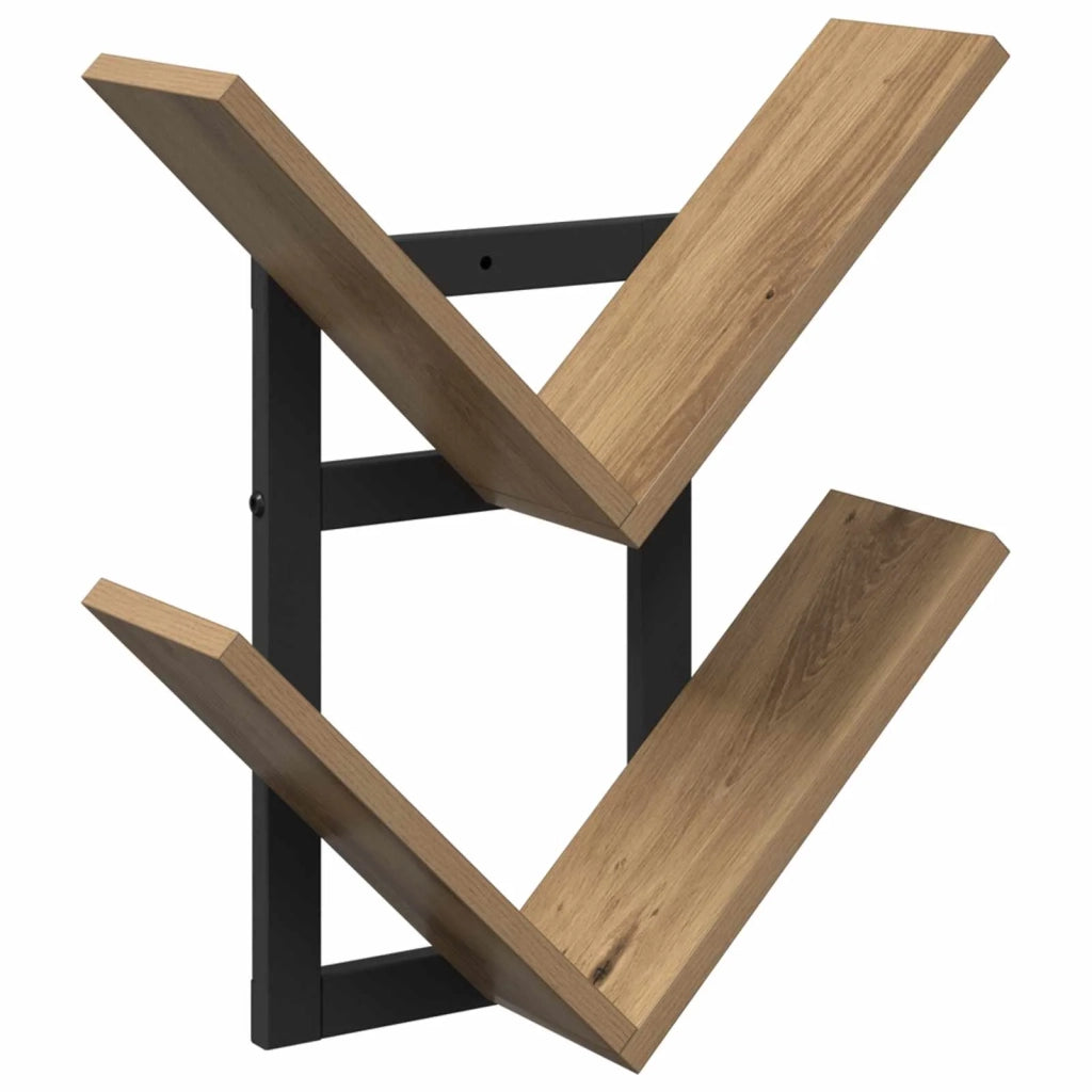 Mensola a muro flottante Rovere Artigianale 43 x 15 x 47 cm 8012346