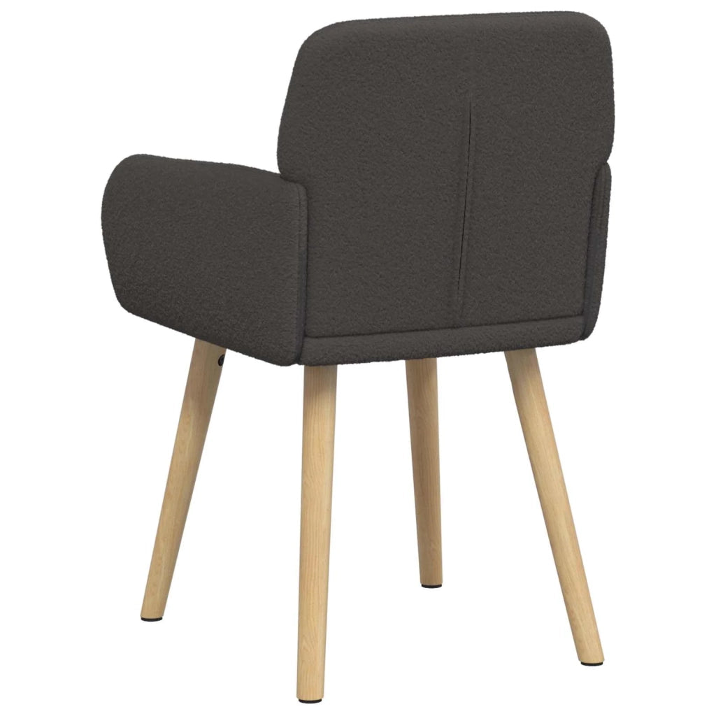 Sedie da pranzo 4 pz Bouclé Grigio Scuro 59 x 57 x 85 cm 3428274