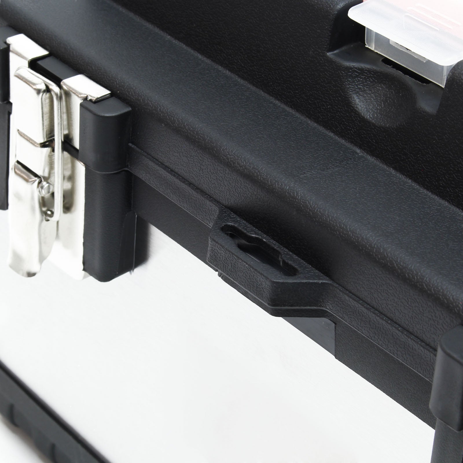 Valigetta porta attrezzi acciaio inox e plastica Cassetta portautensili con maniglia