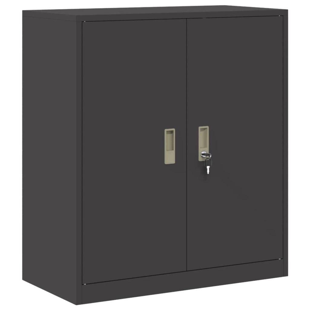Armadio Nero 80 x 40 x 90 cm Acciaio CFW9707182