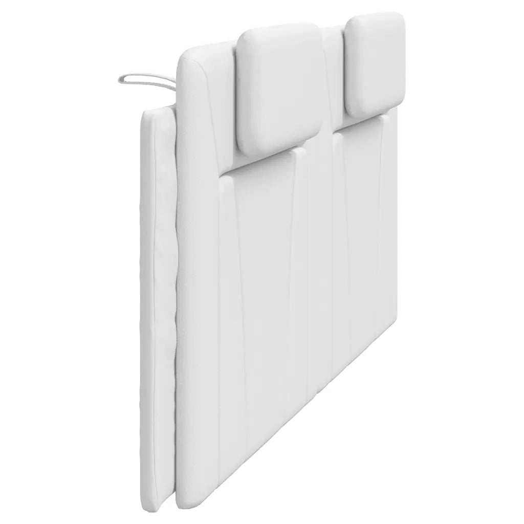 Cuscino Testiera Viana Bianco 200 cm in Similpelle CFW5728597