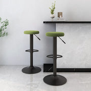 vidaXL Sgabelli da Bar 2 pz Verde Chiaro in Velluto