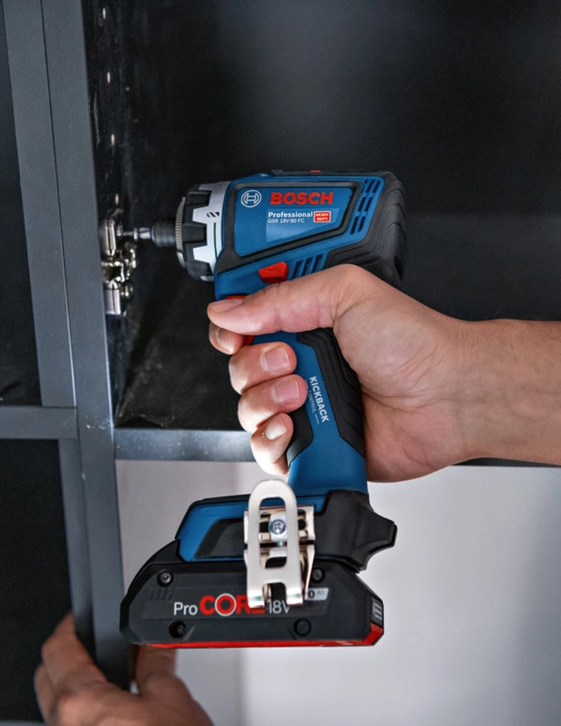 Trapano Avvitatore BOSCH GSR 18V-90 FC (2 x 4,0 Ah ProCORE + GAL18V-40 + L-Boxx 136 + 2 teste)