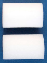 CONF. 2 RULLINI SPUGNA BIANCA  5 CM  1001-05K