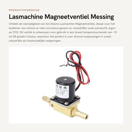 Valvola magnetica 0 ~ 0,8 MPa - Connettori G1/8'' - Adatto per acqua/aria/gas/olio - Temperatura di funzionamento -10 ~ 55 - Materiale resistente - Valvola