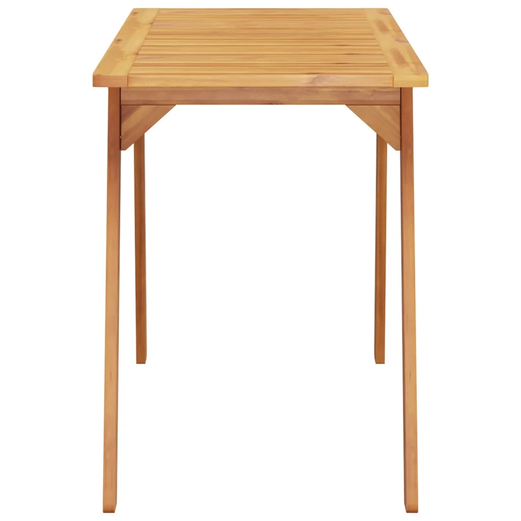 Tavolo da Pranzo da Giardino-Tavolo da esterno 110x56x75 cm Legno Massello Acacia