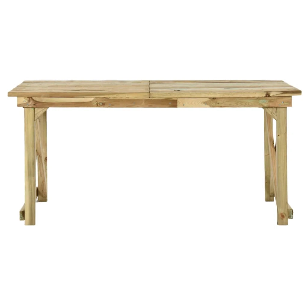 Tavolo da Giardino 160x79x75 cm in Legno 44898