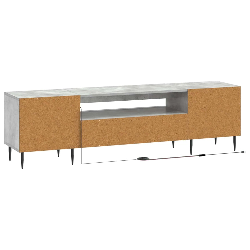 Mobile TV LED Grigio Cemento Legno ingegnerizzato 896468