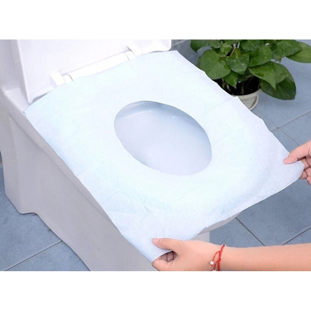 Trade Shop - 120 Copriwater Wc Carta Monouso Copri Water Protezione Igienici Toilette Bagno -