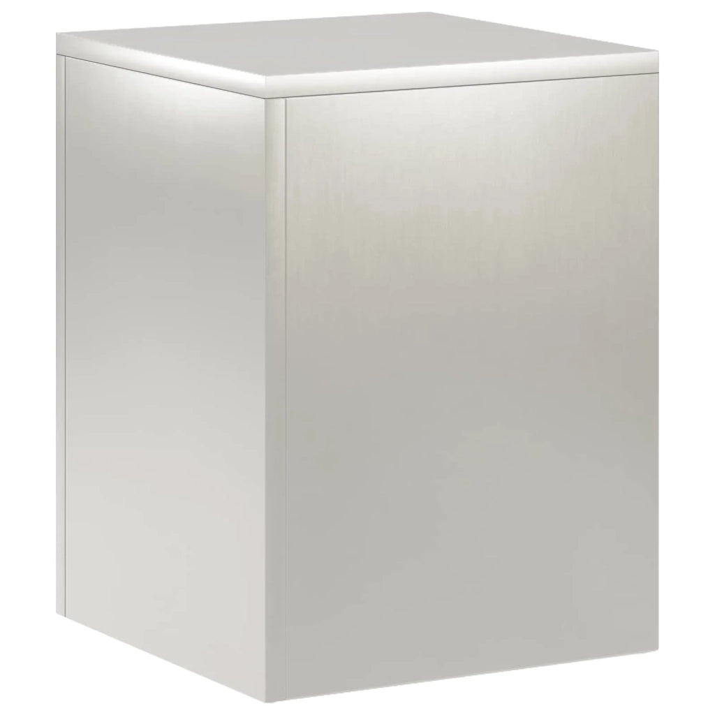 Supporto per piante Argento 30 x 30 x 40 cm Acciaio 8012468