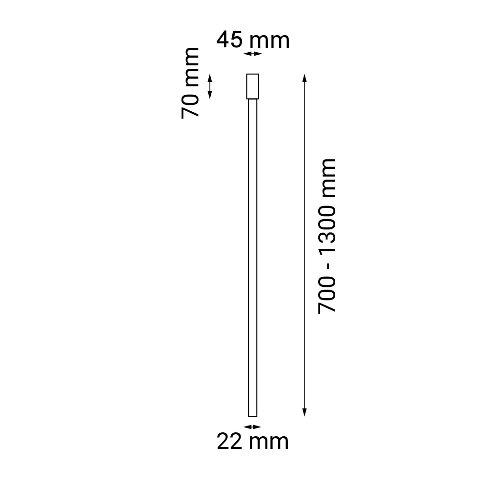 Spot soffitto ALHA rame tondo 80cm 1xG9 Dohar 9140