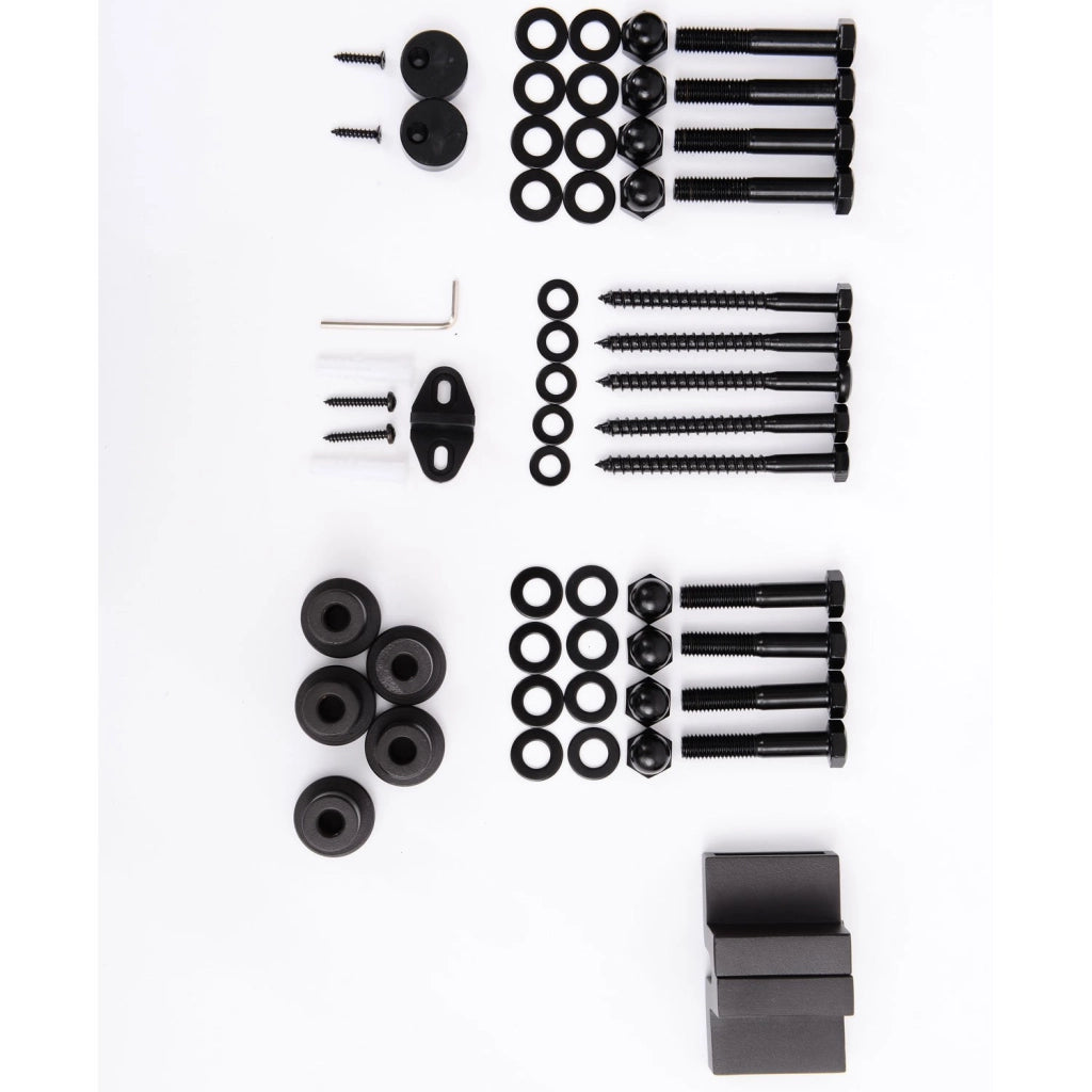 Kit Accessori Guida Scorrevole per Porta ¨C Minimal ¨C Marrone 200 cm
