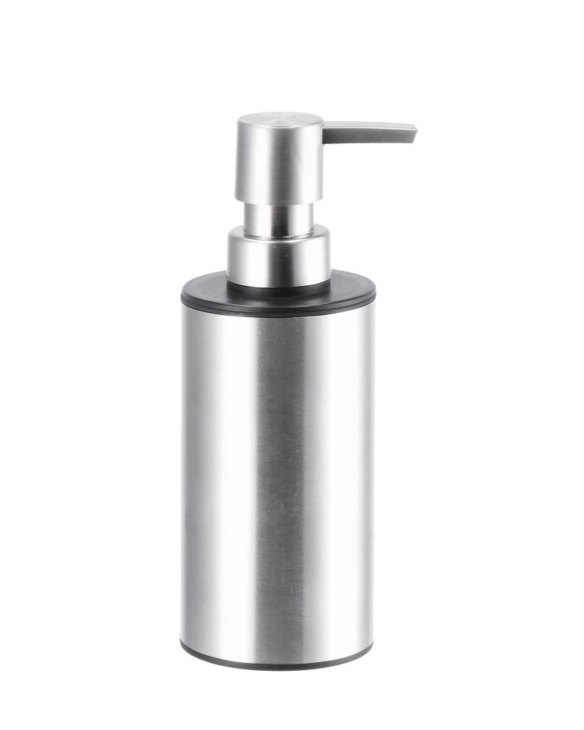 Dispenser Portasapone in Acciaio e Plastica 17 x 7 cm