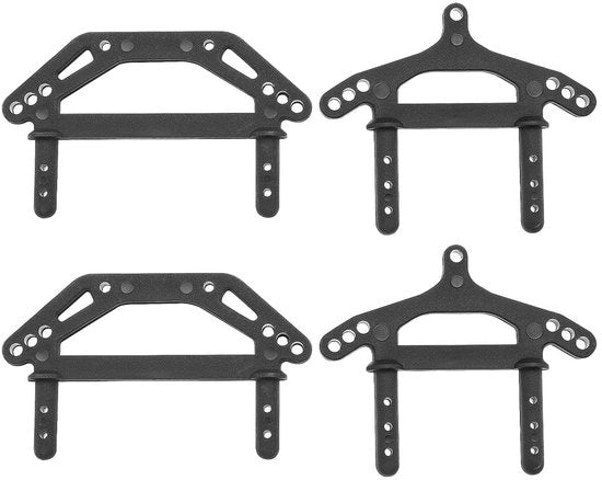 Ottimale Sostegno per Carrozzeria - 2 Sette Palini di Supporto Anteriore e Posteriore - Materiale Resistente al Tempo - Leggero - Solido - Compatibile con RH1001/RH1002/RH1011/RH1013 - Supporto Optimo - Palini di Carrozzeria