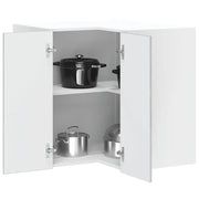 Pensile da Cucina ad Angolo Kalmar Grigio Sonoma in Truciolato 853623