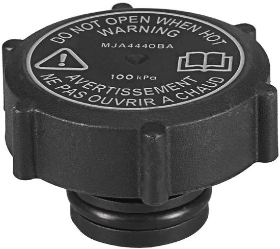 Dop radiatore per X-Type/XJ8/XK8/XJR/XKR 2003-2009 - Dop refrigerante - Materiale ABS - Nero - Peso 65 g - Nuovo - Dop refrigerante