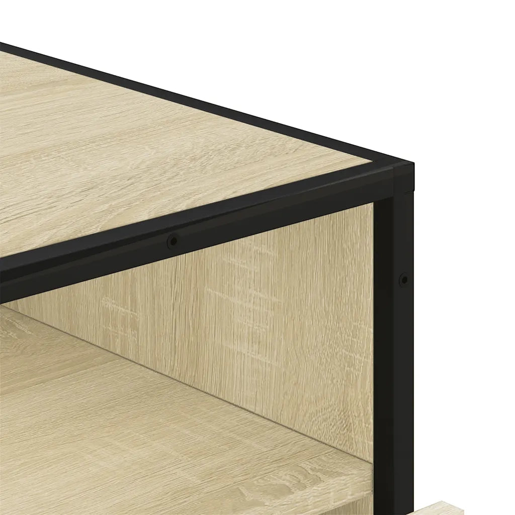 Cassettiera Rovere Sonoma 70x41x70 cm in Legno Multistrato 849085