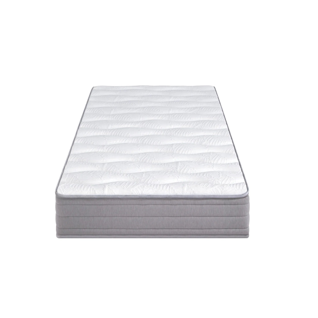 Materasso a Molle con Supporto Lombare Ergonomico Rigidità H3 90x200x20 cm; Bianco