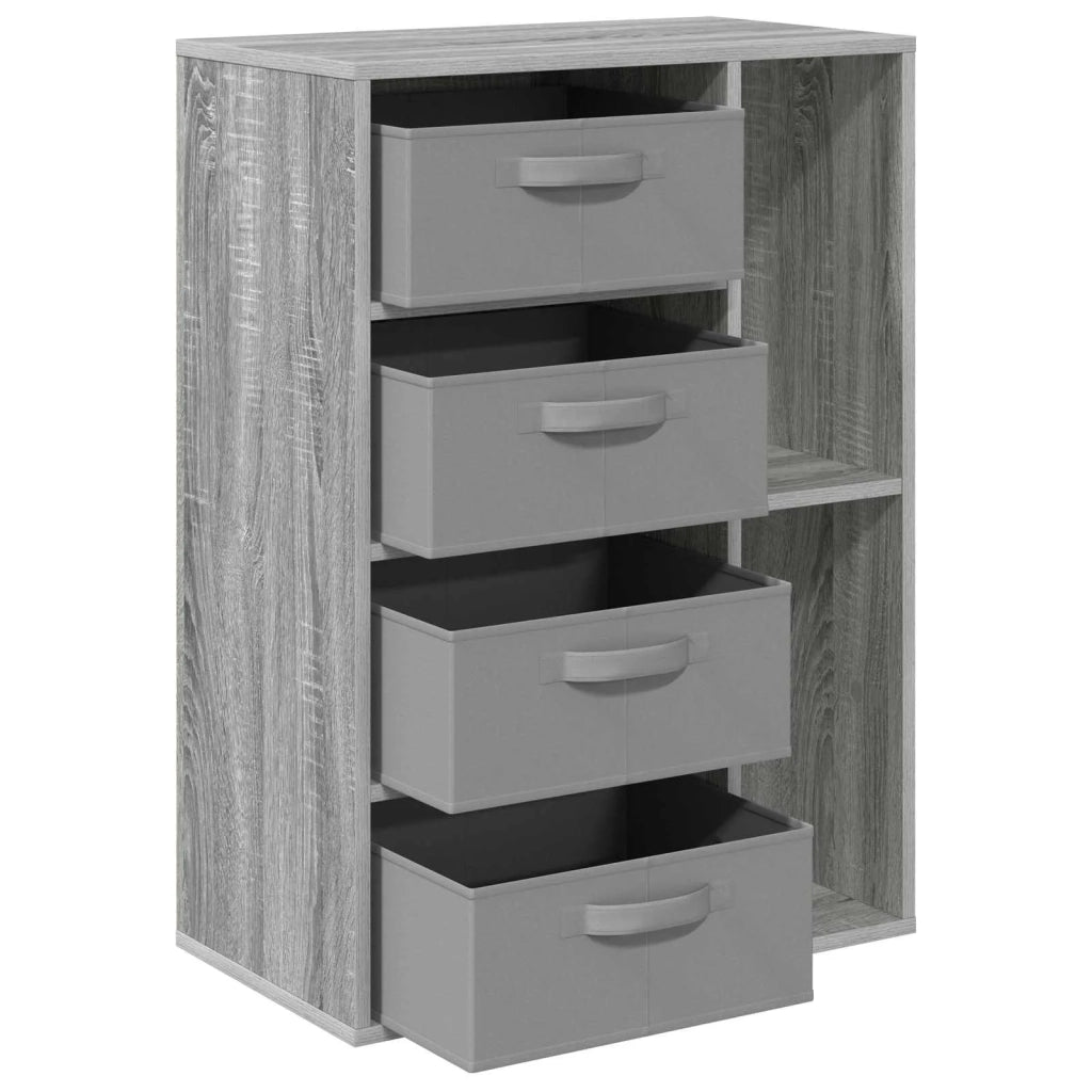 Credenza | Madia | Buffet da pranzo | Armadio da pranzo con cassetto Grigio Sonoma 60 x 33,5 x 84 cm