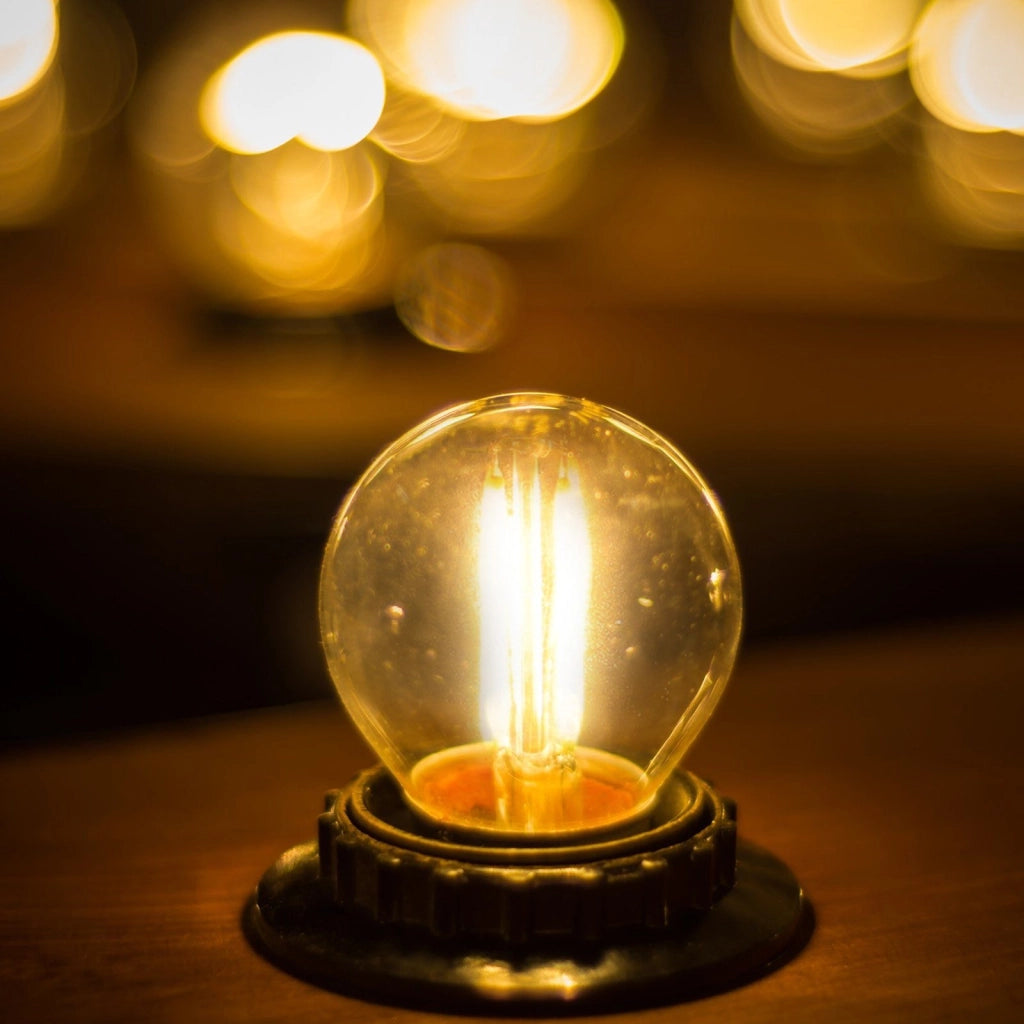 ZMH Bombilla LED Bombilla Edison Vintage Blanco Cálido Filamento Vintage para Hotel Casa