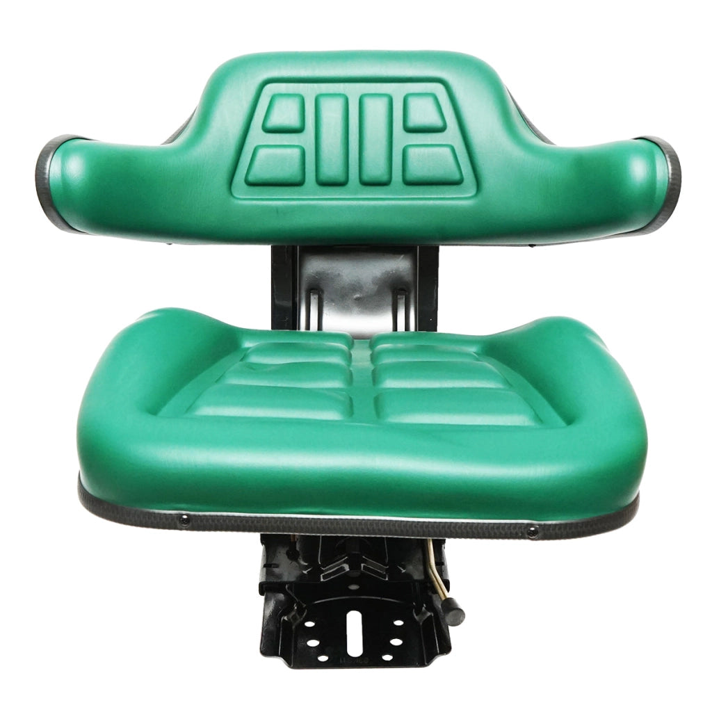 Sedile verde per trattore con tripla regolazione e ammortizzatore  U-445 e U-650